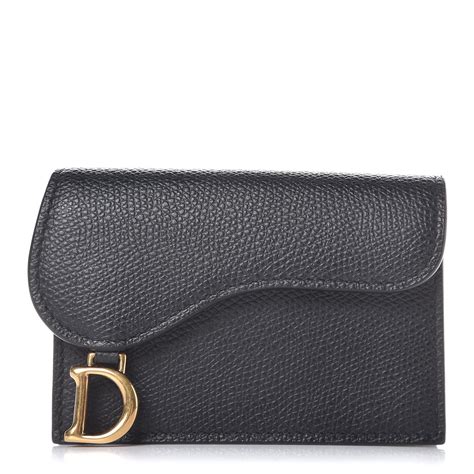 christian dior oblique saddle card holder wallet|Saddle Magnetic Card Holder Black Dior Oblique Jacquard and .